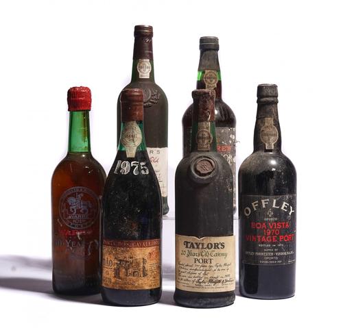 SIX BOTTLES OF PORT