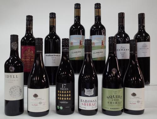 12 BOTTLES AUSTRALIAN SHIRAZ