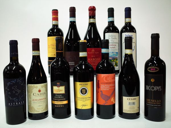 12 BOTTLES ITALIAN RED WINE