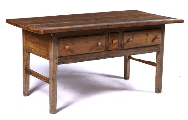 A 19TH CENTURY PREPARATION TABLE