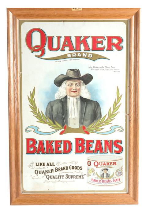 A GROUP OF THREE EARLY 20TH CENTURY FRAMED ADVERTISING POSTER (3)