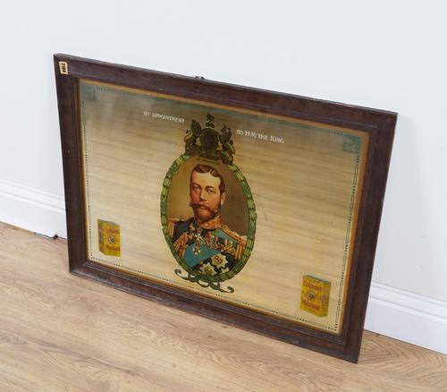‘COLMAN'S MUSTARD’, AN EARLY 20TH CENTURY ADVERTISING WALL MIRROR