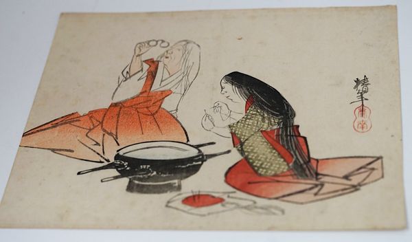 ONISHI CHINNEN ( 1792-1851) FOUR JAPANESE PRINTS