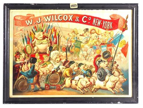 A GROUP OF FOUR EARLY 20TH CENTURY ADVERTISING POSTERS (4)