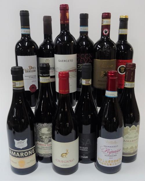 12 BOTTLES ITALIAN RED WINE