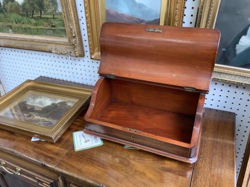 A PAIR OF LATE 19TH CENTURY VICTORIAN MAHOGANY WRITING BOXES
