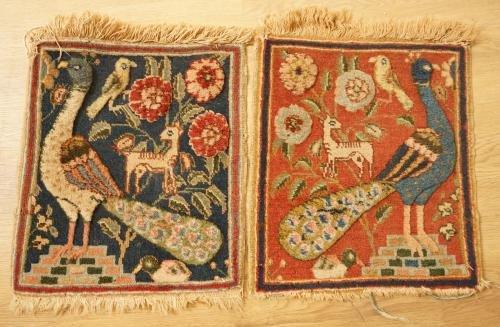 TWO MATCHING TABRIZ MATS (2)