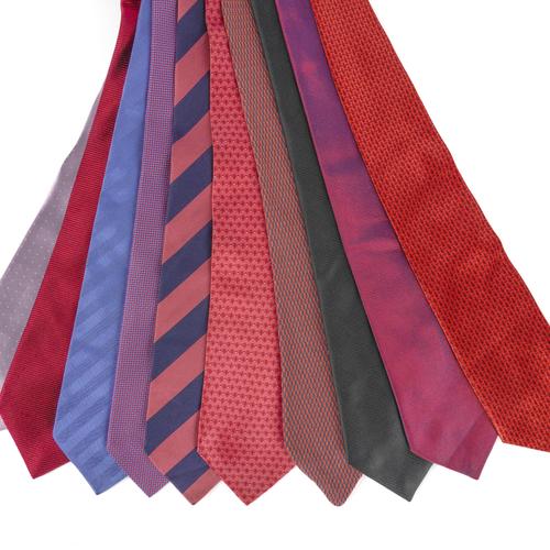 HERMES: A SILK TIE AND A COLLECTION OF OTHER DESIGNER TIES (10)