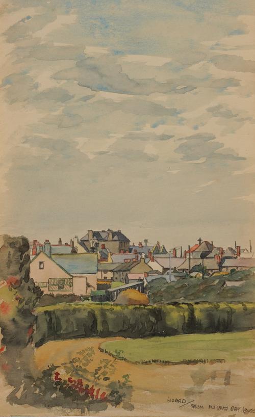 A FOLIO OF WATERCOLOURS AND PRINTS (QTY.)