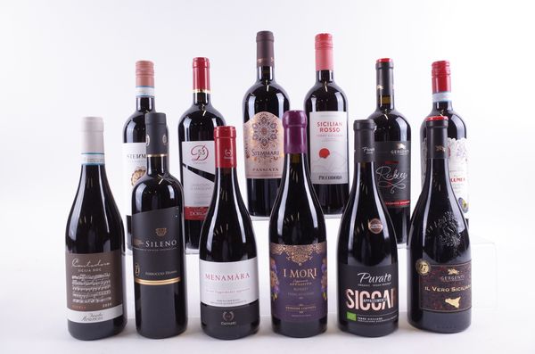 TWELVE BOTTLES ITALIAN RED WINE