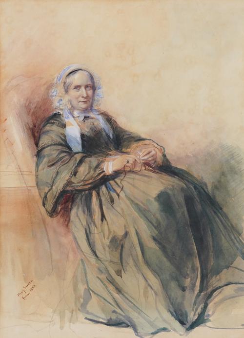 ANN MARY NEWTON (NEE SEVERN) (BRITISH, 1832-1866)