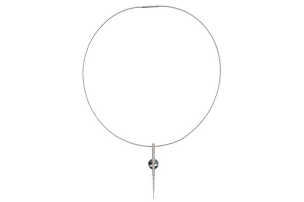 A BOODLES AND DUNTHORNE CUTTING EDGE NECKLACE (3)