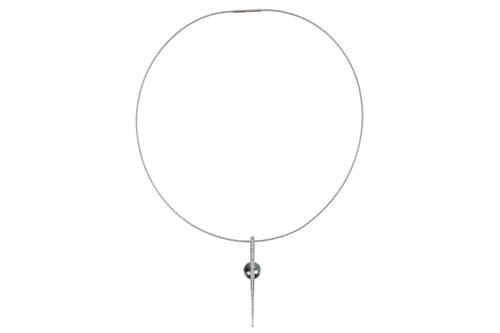A BOODLES AND DUNTHORNE CUTTING EDGE NECKLACE (3)