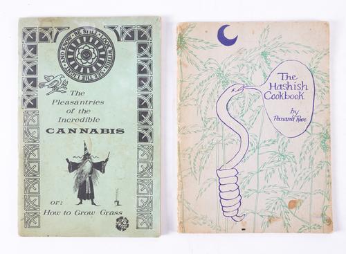 [MARIJUANA REVIEW, edited by Mike Aldrich and Ed Sanders]. The Pleasantries of the Incredible Cannabis or: How to Grow Grass, Buffalo, 1969, vol. one, no. 2, 8vo, original wrappers. With 3 other books, including 2 by David Hockney. (4)