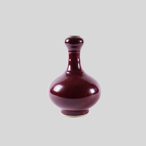 A CHINESE FLAMBE VASE