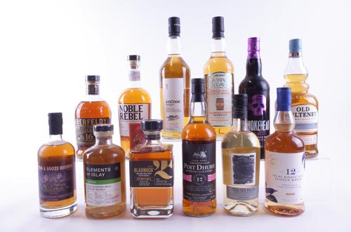 TWELVE BOTTLES SCOTCH MALT WHISKY