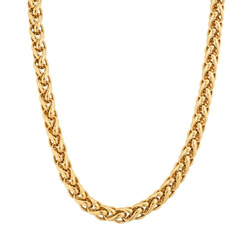 AN 18CT GOLD NECKLACE