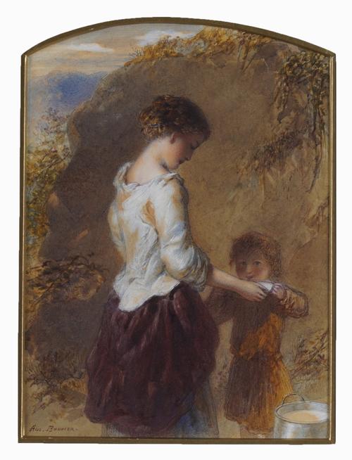 AUGUST BOUVIER (BRITISH, 1827-1881)