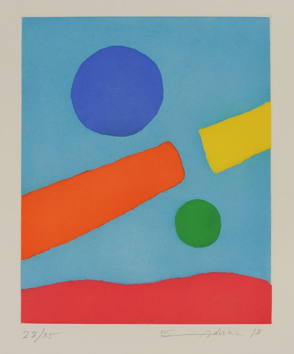 ETEL ADNAN (LEBANESE/AMERICAN, 1925-2021)