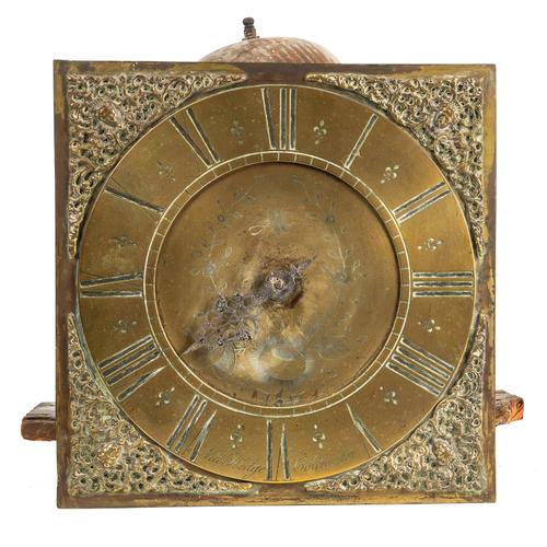 A GEORGE II 30-HOUR LONGCASE CLOCK MOVEMENT