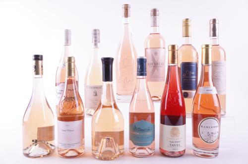 TWELVE BOTTLES FRENCH ROSÉ WINE