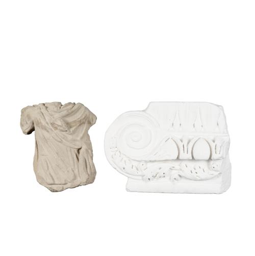 A PLASTER CAST OF A TORSO AFTER THE ANTIQUE (2)