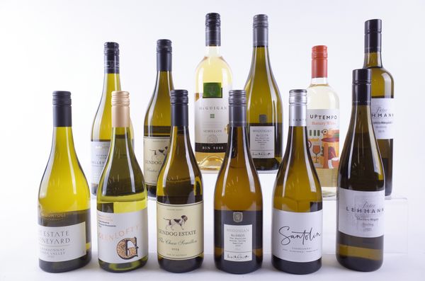 TWELVE BOTTLES AUSTRALIAN WHITE WINE