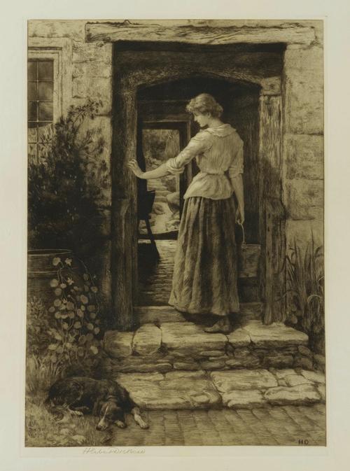 ***CLIENT WILL COLLECT***HERBERT DICKSEE (BRITISH, 1862-1942) (2)