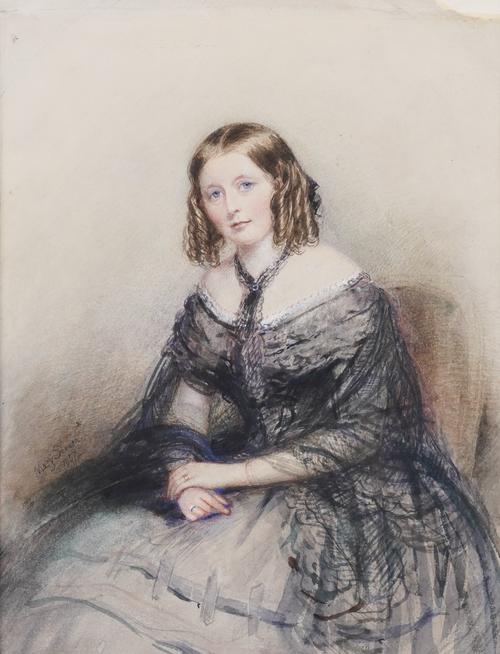 ANN MARY NEWTON (NEE SEVERN) (BRITISH, 1832-1866) (2)