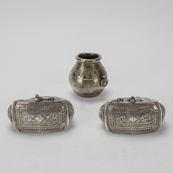 A GROUP OF MIDDLE EASTERN WARES (3)