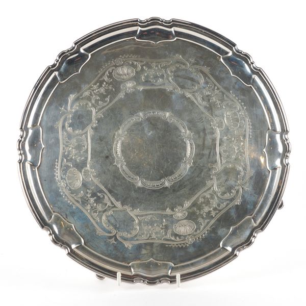 A SILVER SALVER
