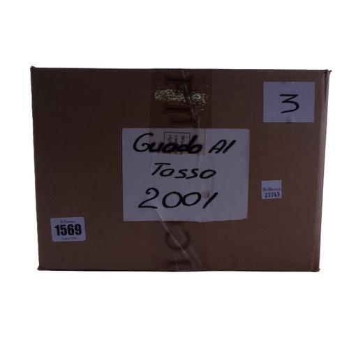 SIX BOTTLES GUADO AL TASSO, MARCHESI ANTINORI 2001