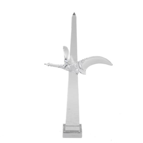 SERGE MANSAU FOR BACCARAT: A CRYSTAL MILLENIUM SCULPTURE 'PASSAGE'