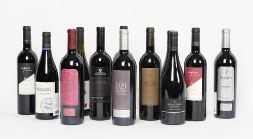 12 BOTTLES TURKISH AND GREEK RED WINE