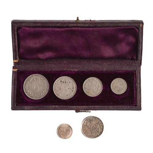 A GROUP OF MAUNDY MONEY (6)