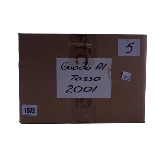 SIX BOTTLES GUADO AL TASSO, MARCHESI ANTINORI 2001