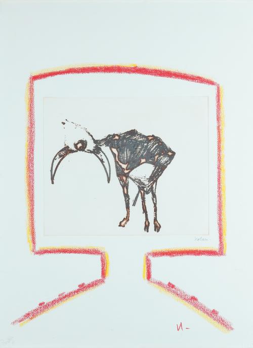 ***in pic racks on mezzanine*** SIR SIDNEY NOLAN (AUSTRALIAN, 1917-1992)