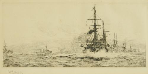 WILLIAM LIONEL WYLLIE (BRITISH, 1851-1931) (2)