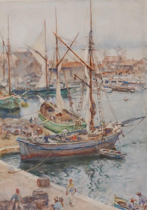 *** RETURNED*** HENRY SCOTT TUKE (BRITISH, 1858-1929)