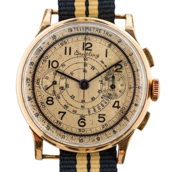 A BREITLING CHRONOGRAPH TACHY-TELEMETER