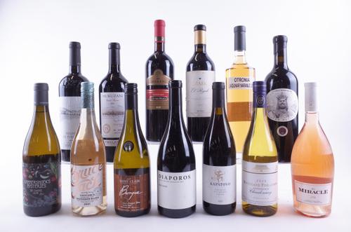 THIRTEEN BOTTLES VARIOUS RED, WHITE AND ROSÉ WINE