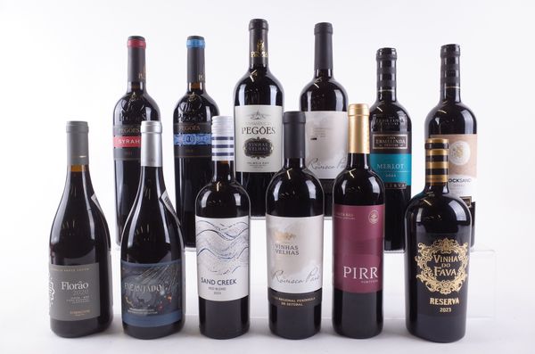 TWELVE BOTTLES PORTUGUESE RED WINE