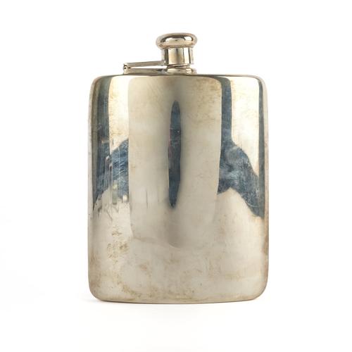 A TIFFANY AND CO STERLING SILVER SPIRIT FLASK