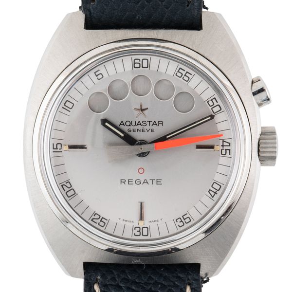AN AQUASTAR GENEVE REGATE YACHTING WATCH