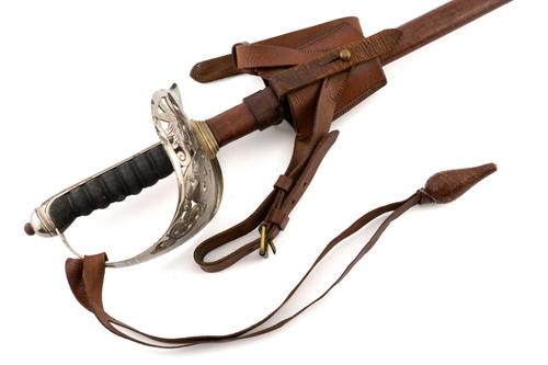 A GEORGE V 1897 PATTERN INFANTRY OFFICER’S SWORD BY WILKINSON, NAMED TO R.G.P.B