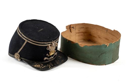 A VICTORIAN OFFICER’S FORAGE CAP OF THE 22ND (CHESHIRE) REGIMENT