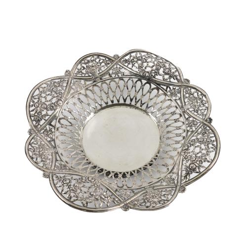 A GERMAN CAKE BASKET