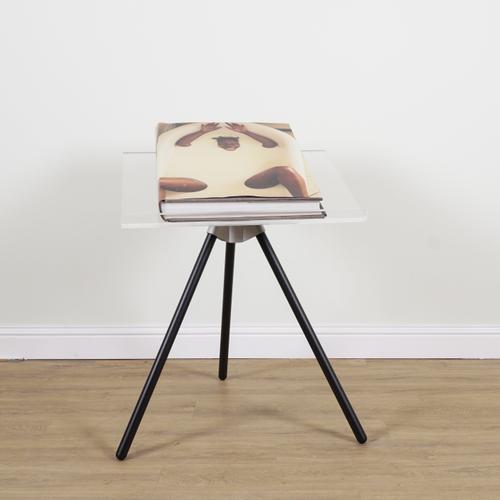 LEIBOVITZ, Annie (b.1949). Annie Leibovitz, New York, Taschen, 2014, "SUMO" size, i.e. very large 4to (690 x 500mm), 240 photographed plates by Leibovitz, boards, Whoopi Goldberg dust-jacket. ONE OF 10,300 COPIES, SIGNED. With the stand by Marc Newson.