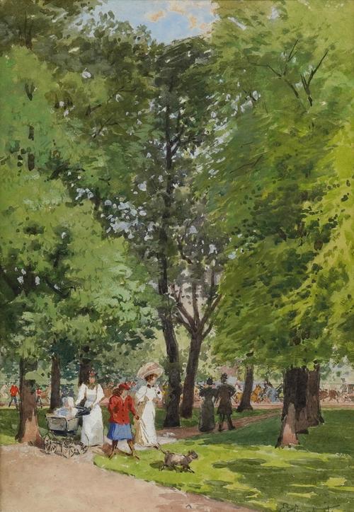 EDWARD RISCHGITZ (SWISS, 1828-1909) (2)