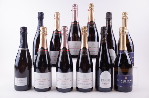 12 BOTTLES ENGLISH SPARKLING WINE